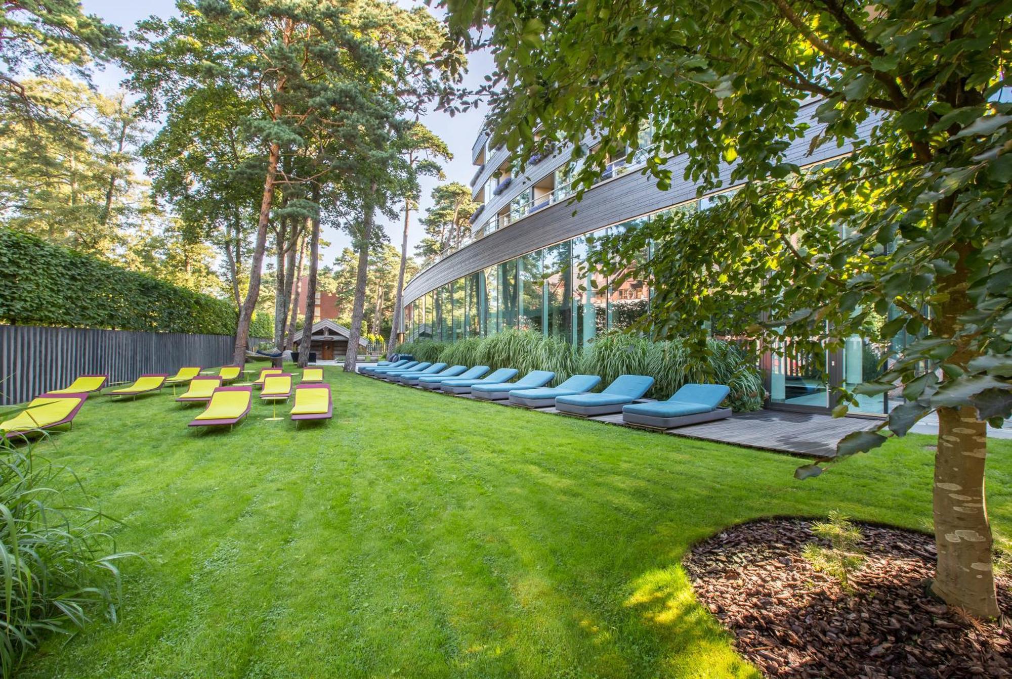 Palanga Life Balance Spa Hotel Exterior foto The garden